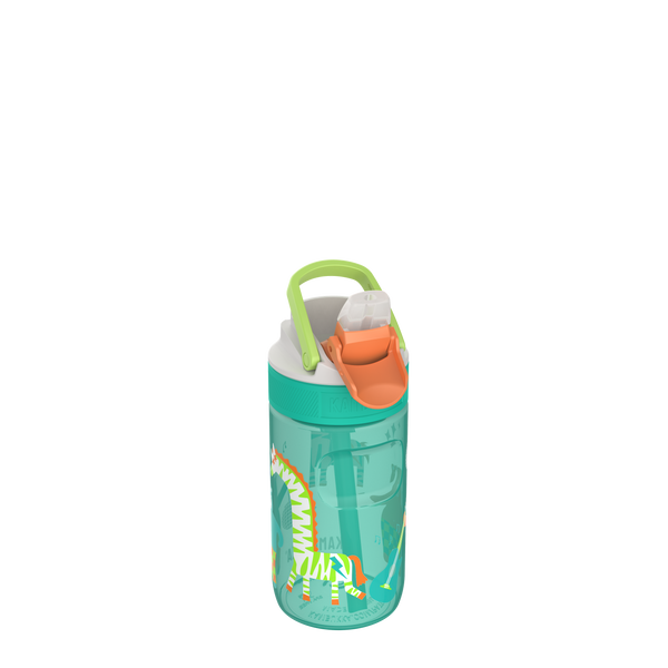 Kambukka Lagoon BPA free water bottle with Straw lid 400 ml -Disco Zoo