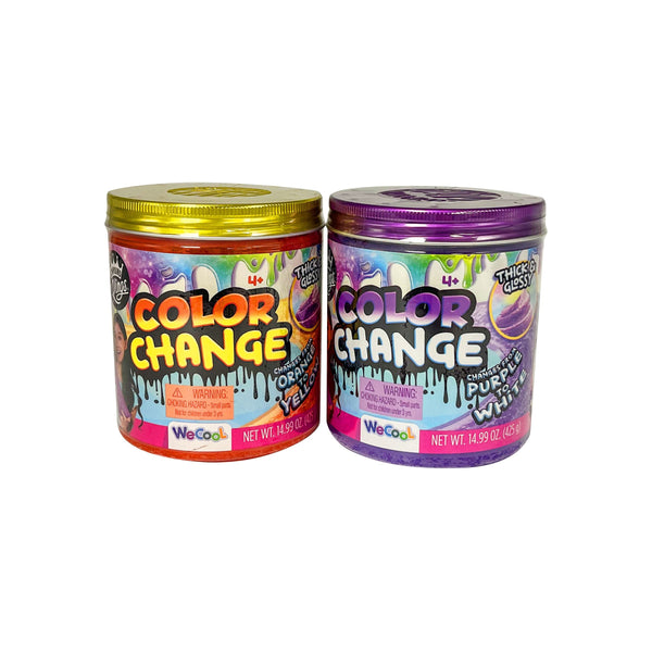 Wecool Color Changing Butter 4 Inch Jar Assortment