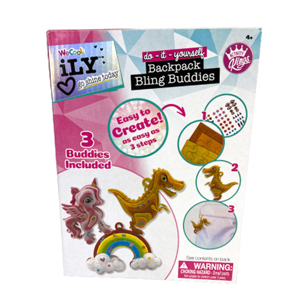 Wecool Diy: Backpack Bling Buddies