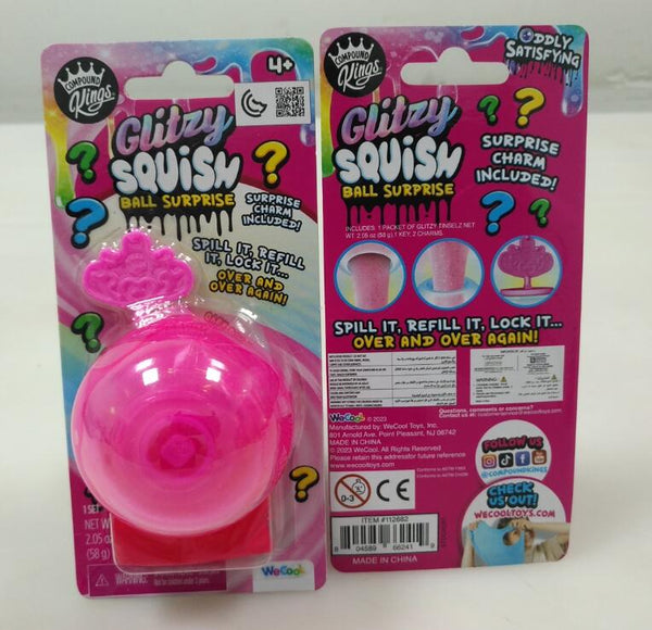 Wecool Compound Kings Glitzy Squish Ball Surprise