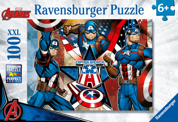 Ravensburger Marvel Captain America 100 Pcs Puzzle