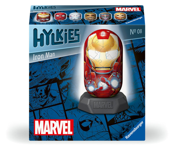 Ravensburger 3D Hykkies Marvel Iron Man, 54 Pcs Puzzle