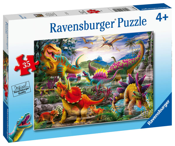Ravensburger T-Rex Terror 35 Pcs Puzzle