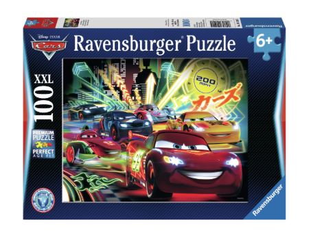 Ravensburger Cars Neon 100 Pcs Puzzle