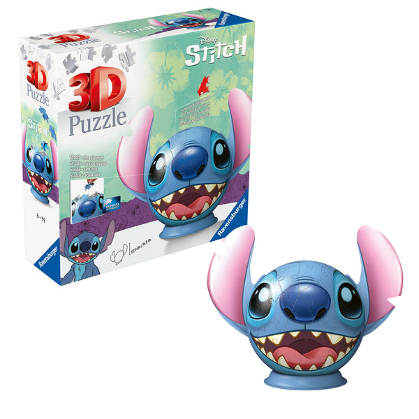 Ravensburger 3D Stitch With Ears 72 Pcs Puzzle