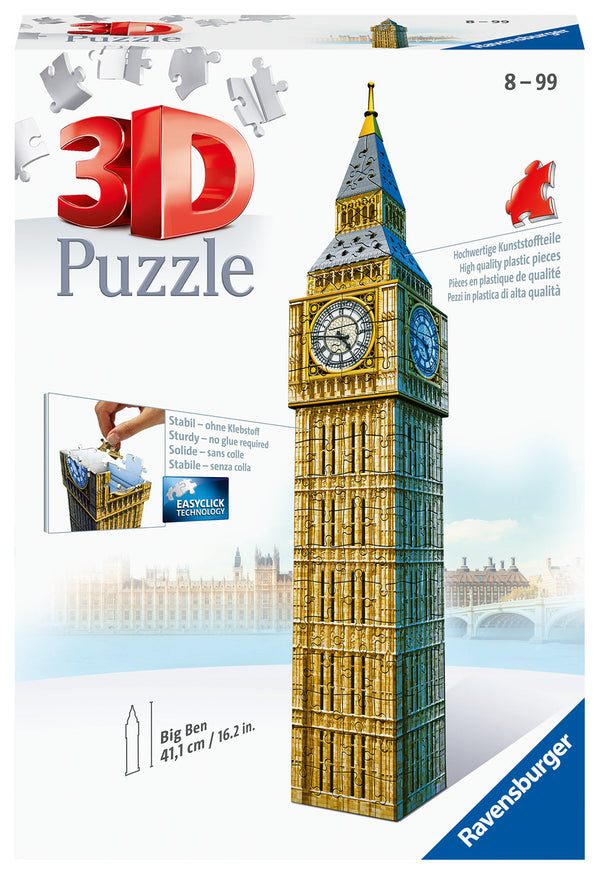 Ravensburger 3D Building Big Ben 216 Pcs Puzzle