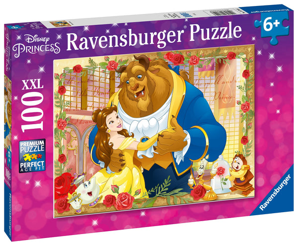Ravensburger Disney Princess Belle & Beast 100 Pcs Puzzle