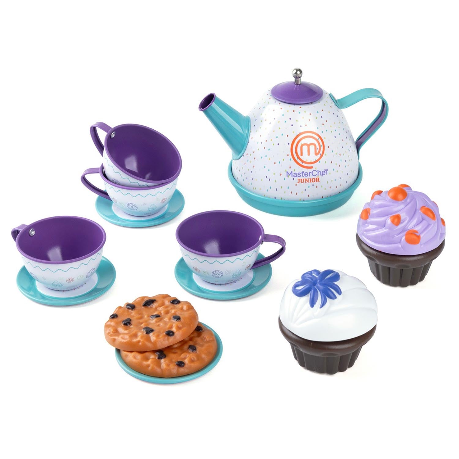 Masterchef Jr. - Metal Tea Set With 14 Pcs - SooCool Store
