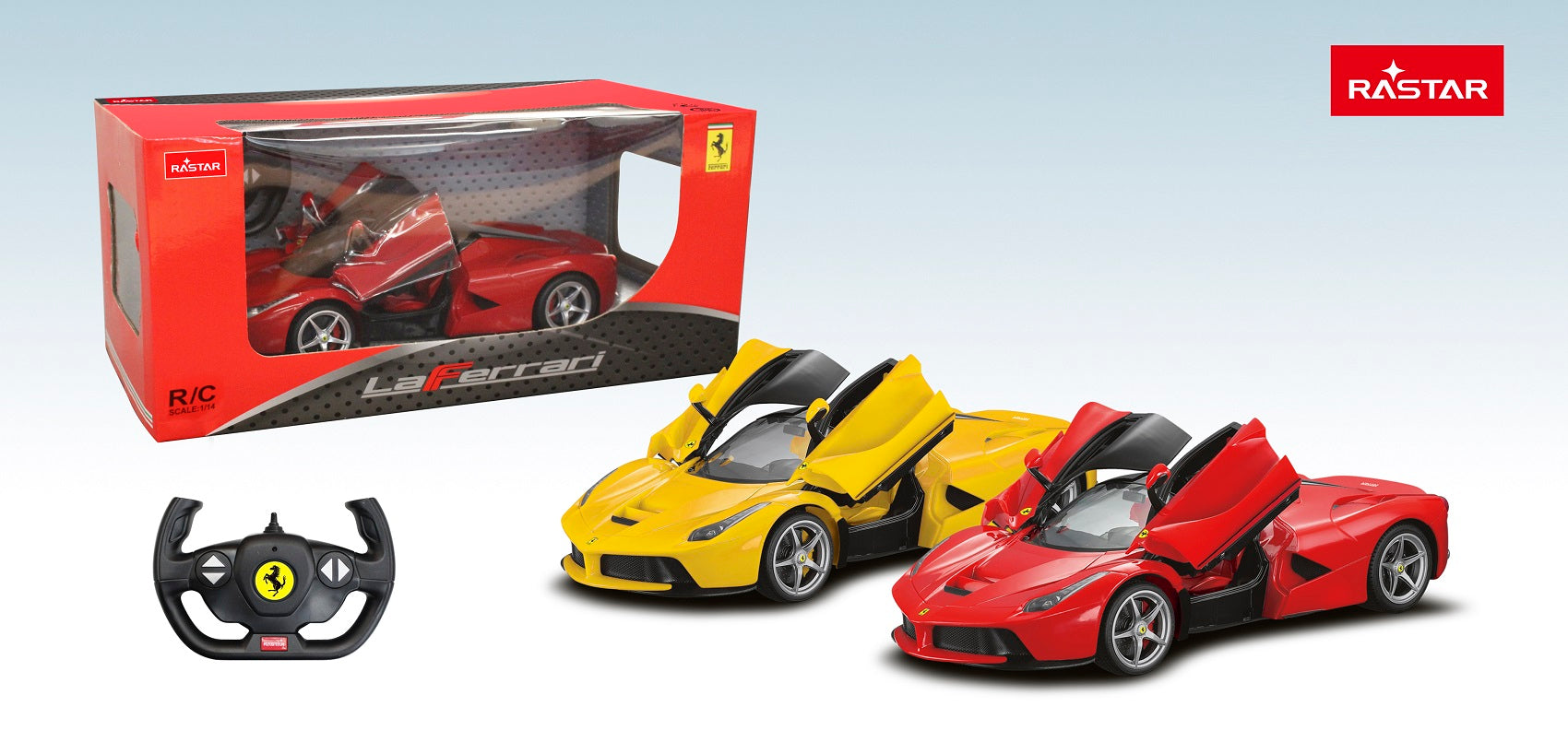 Rastar R/C 1:14 Ferrari LaFerrari - Red