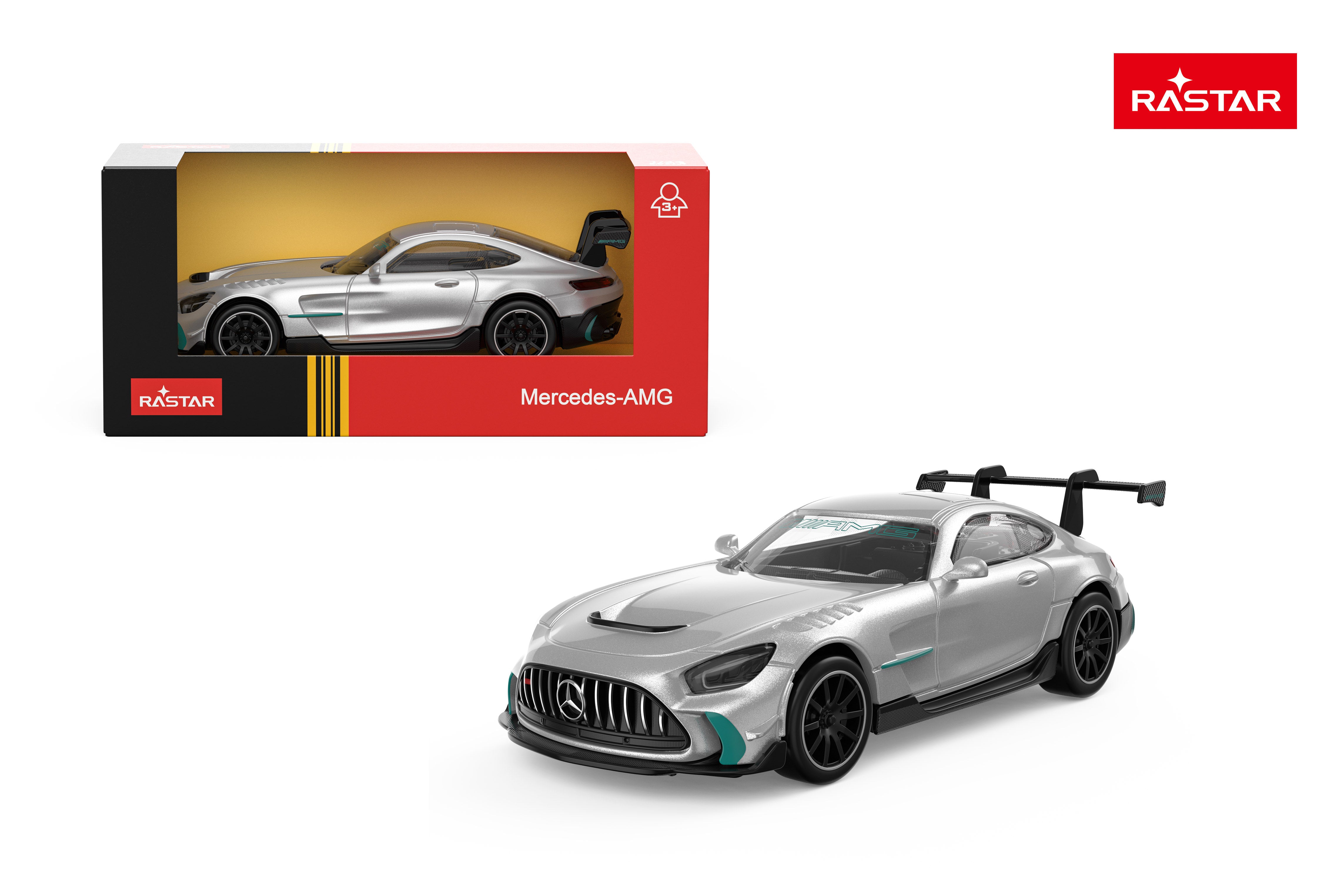 Rastar Die cast 1:43 Mercedes- AMG GT2 - Silver