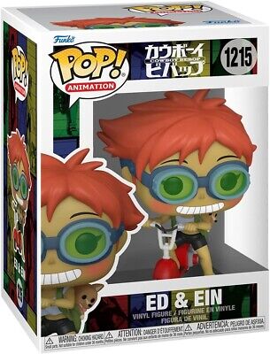 Pop! Animation: Cowboy Bebop - Edward on Scooter w/ Ein