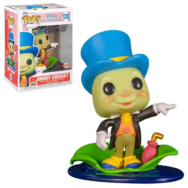 Pop! Disney: Classic - Jiminy Cricket on Leaf (D23 Expo)