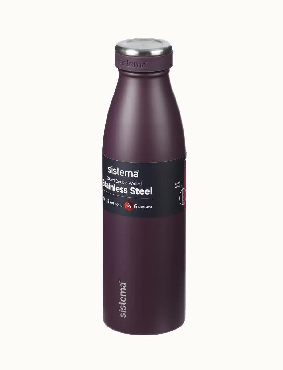 Sistema 500Ml Stainless Steel Bottle