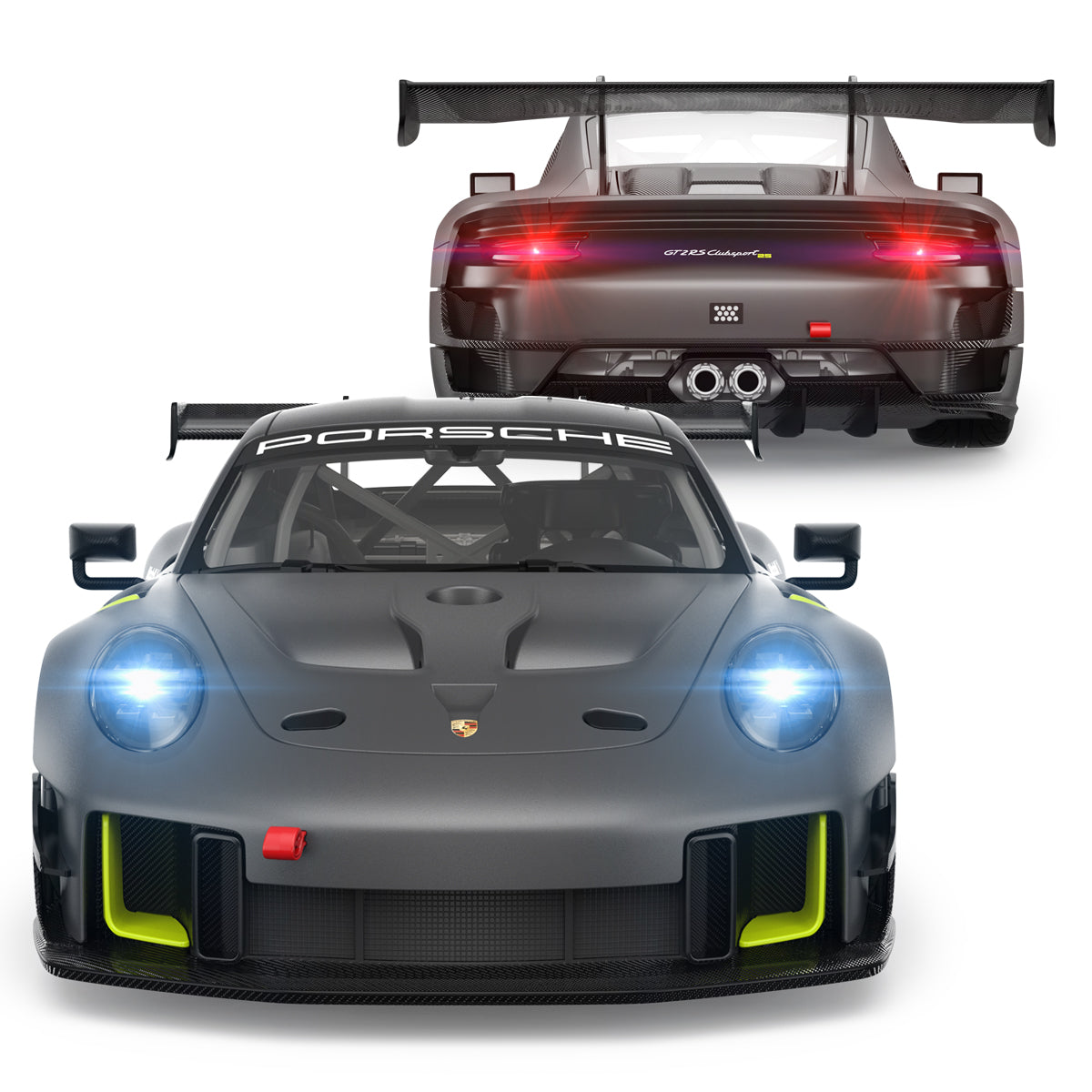 Rastar R/C 1:14 Porsche 911 GT2 RS Clubsport 25 - Grey