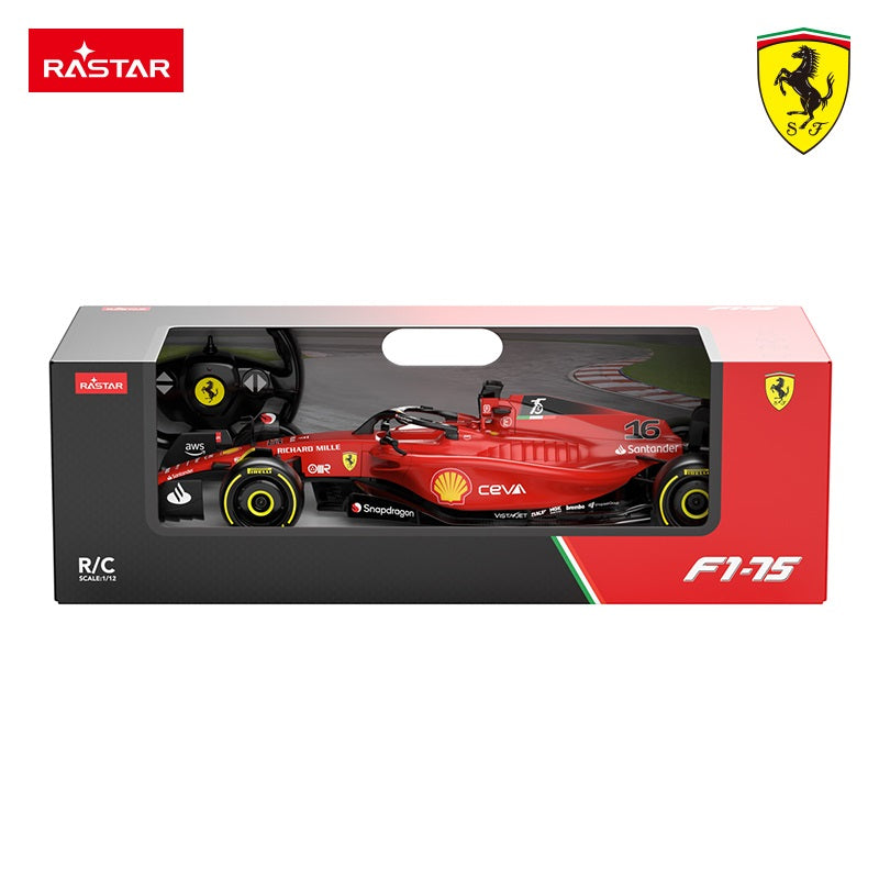 Rastar R/C 1:12 Ferrari F1 75 - Red