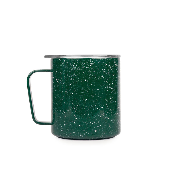 12oz Camp Cup -Speckled Green