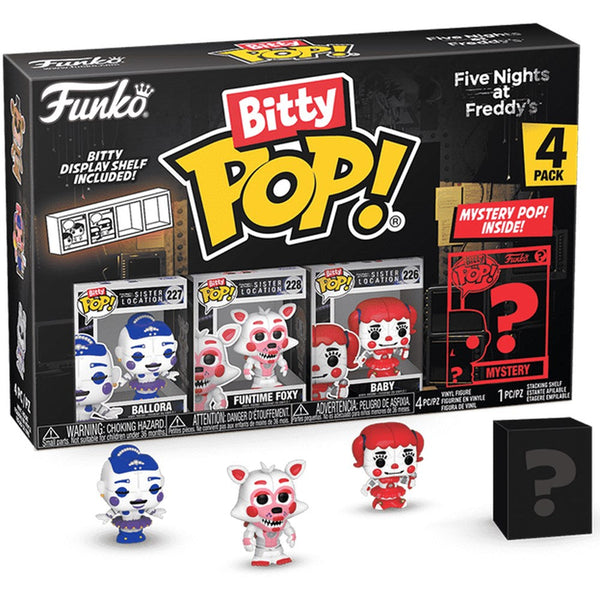 Bitty Pop! Games: Five Nights at Freddy's - Ballora 4PK