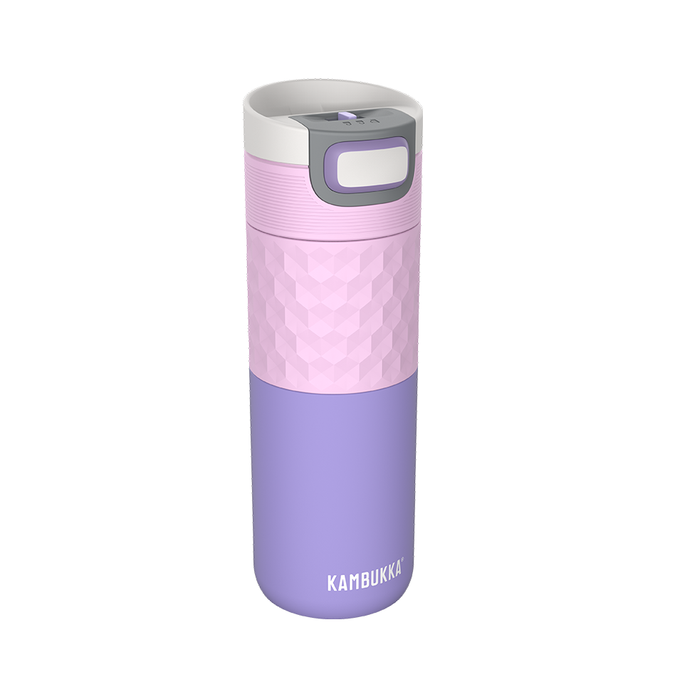 Kambukka Etna Grip SS Double Wall Vacuum Insulated Tumbler  500 ml (17oz)-Pale Purple