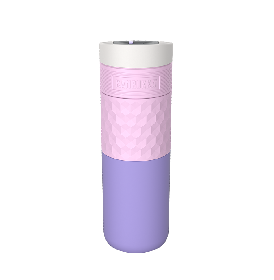 Kambukka Etna Grip SS Double Wall Vacuum Insulated Tumbler  500 ml (17oz)-Pale Purple