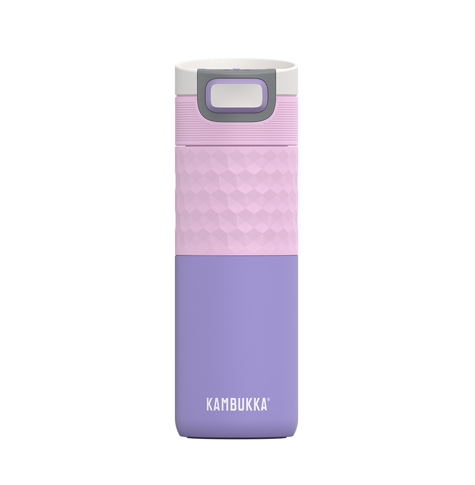 Kambukka Etna Grip SS Double Wall Vacuum Insulated Tumbler  500 ml (17oz)-Pale Purple