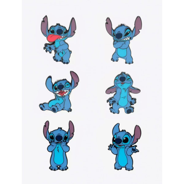 Blind Box Pin! Disney: Stitch Funny Faces Blind Pin Set