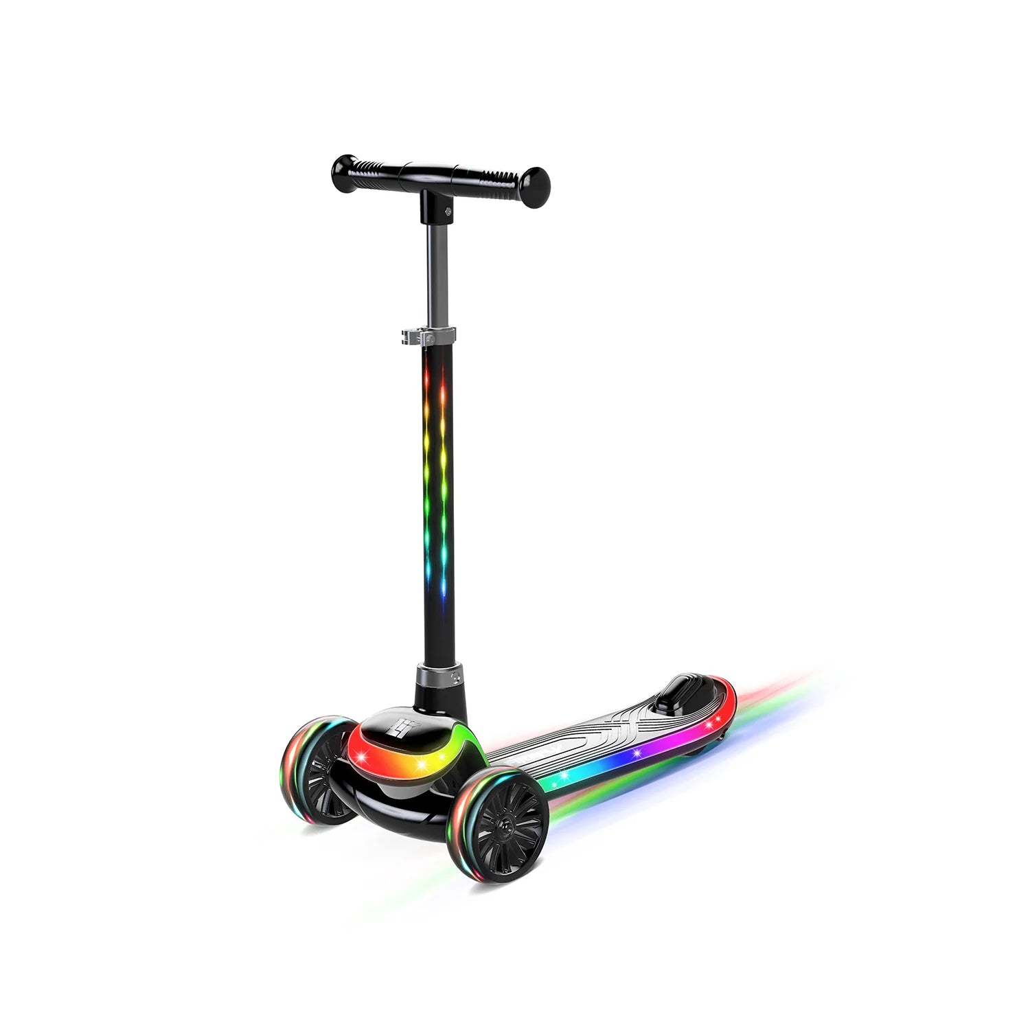 LiT Firefly 3 Wheel Scooter with LAVA LED Perimeter Deck