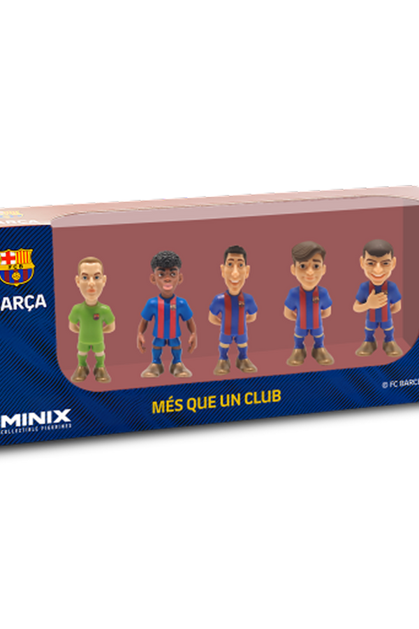 Minix Football Stars Fcbarcelona Pack 5 V4