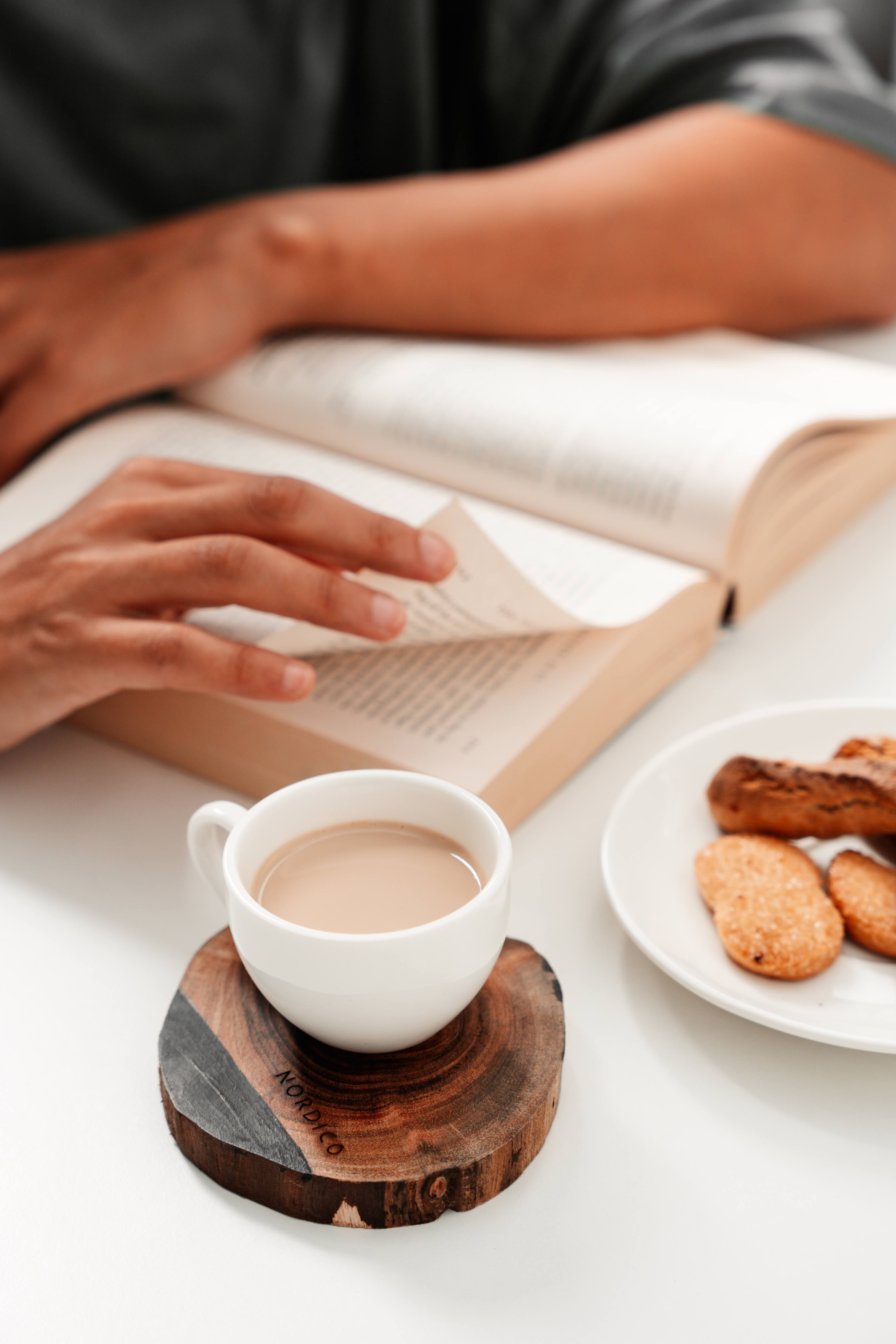 NORDICO Wooden Coasters Set 4