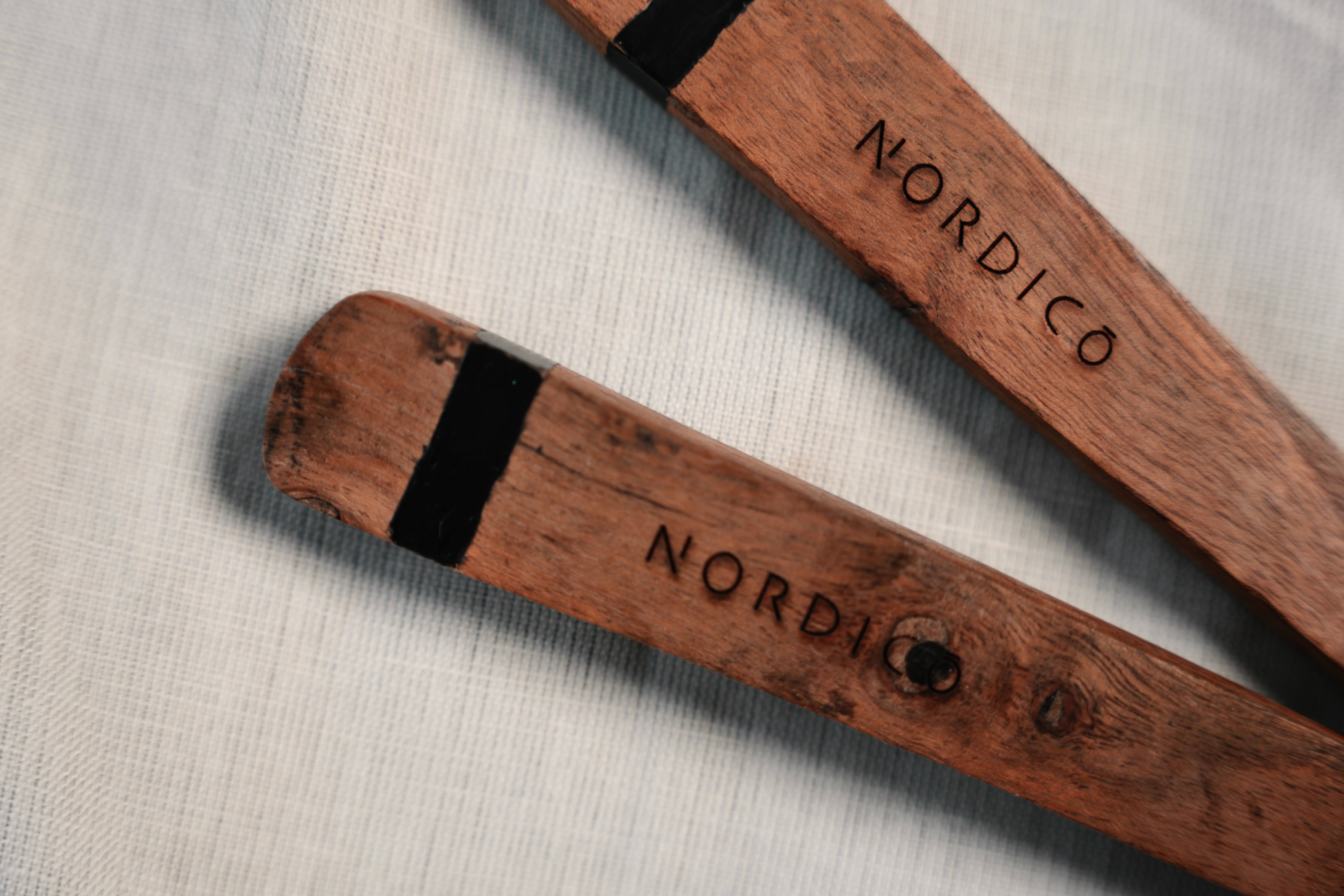 NORDICO Wooden Salad Servers