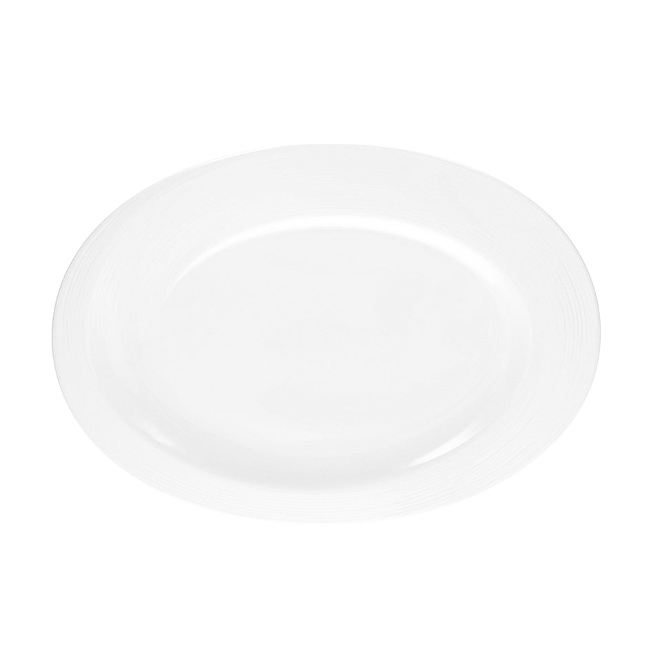 Oval Plate - Icon White