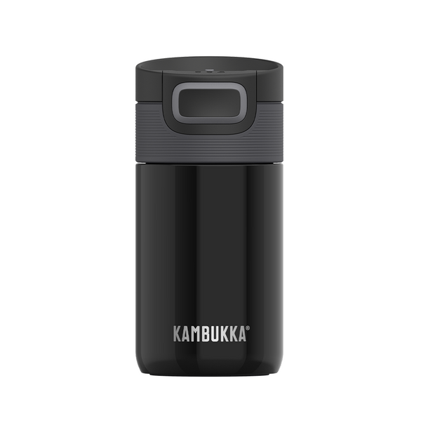 Kambukka Etna SS Double Wall Vacuum Insulated Tumbler 300ml (10oz)-Pitch Black