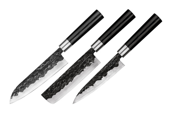 SAMURA BLACKSMITH STAINLESS STEEL KITCHEN KNIVES