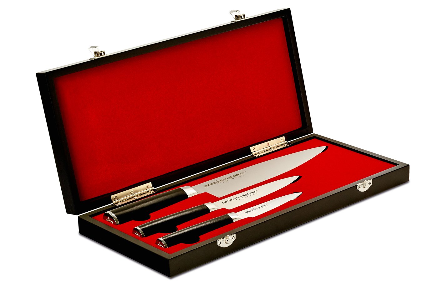 SAMURA MO-V KITCHEN KNIVES GIFT BOX (SET OF 3)