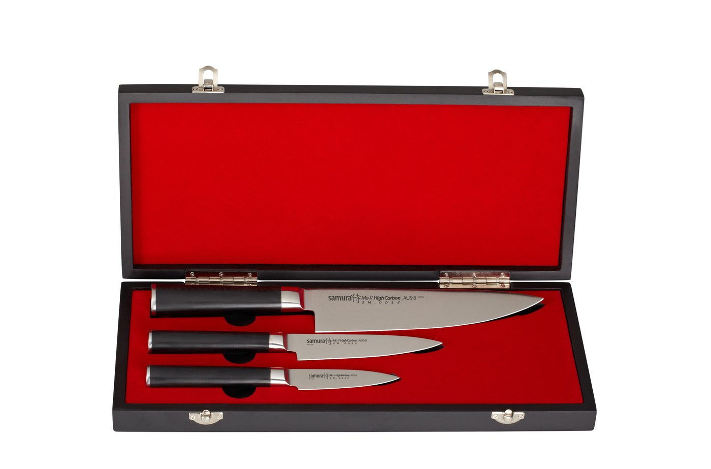 SAMURA MO-V KITCHEN KNIVES GIFT BOX (SET OF 3)