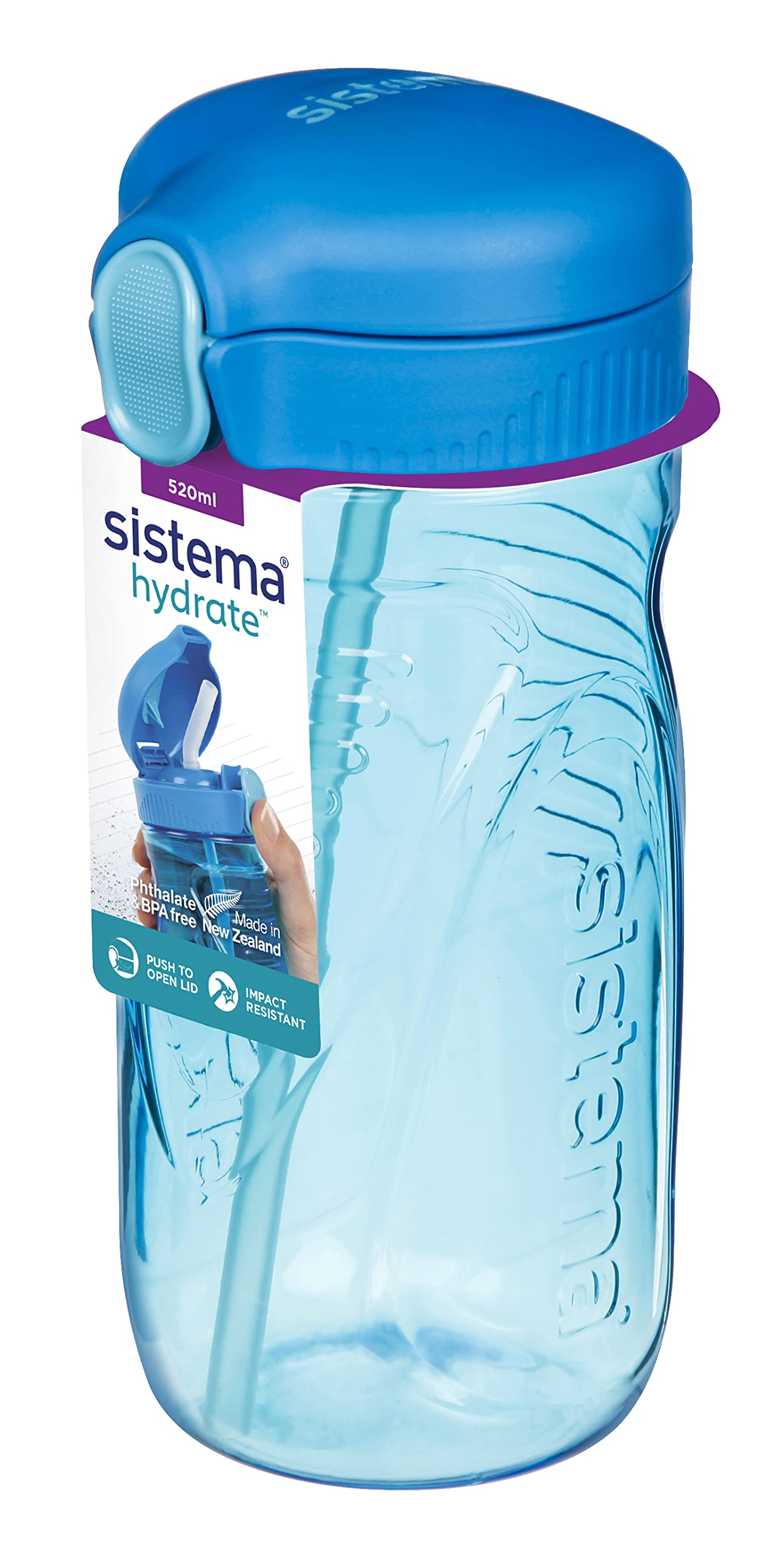 Sistema 520ML Tritan Quick Flipa Bottle