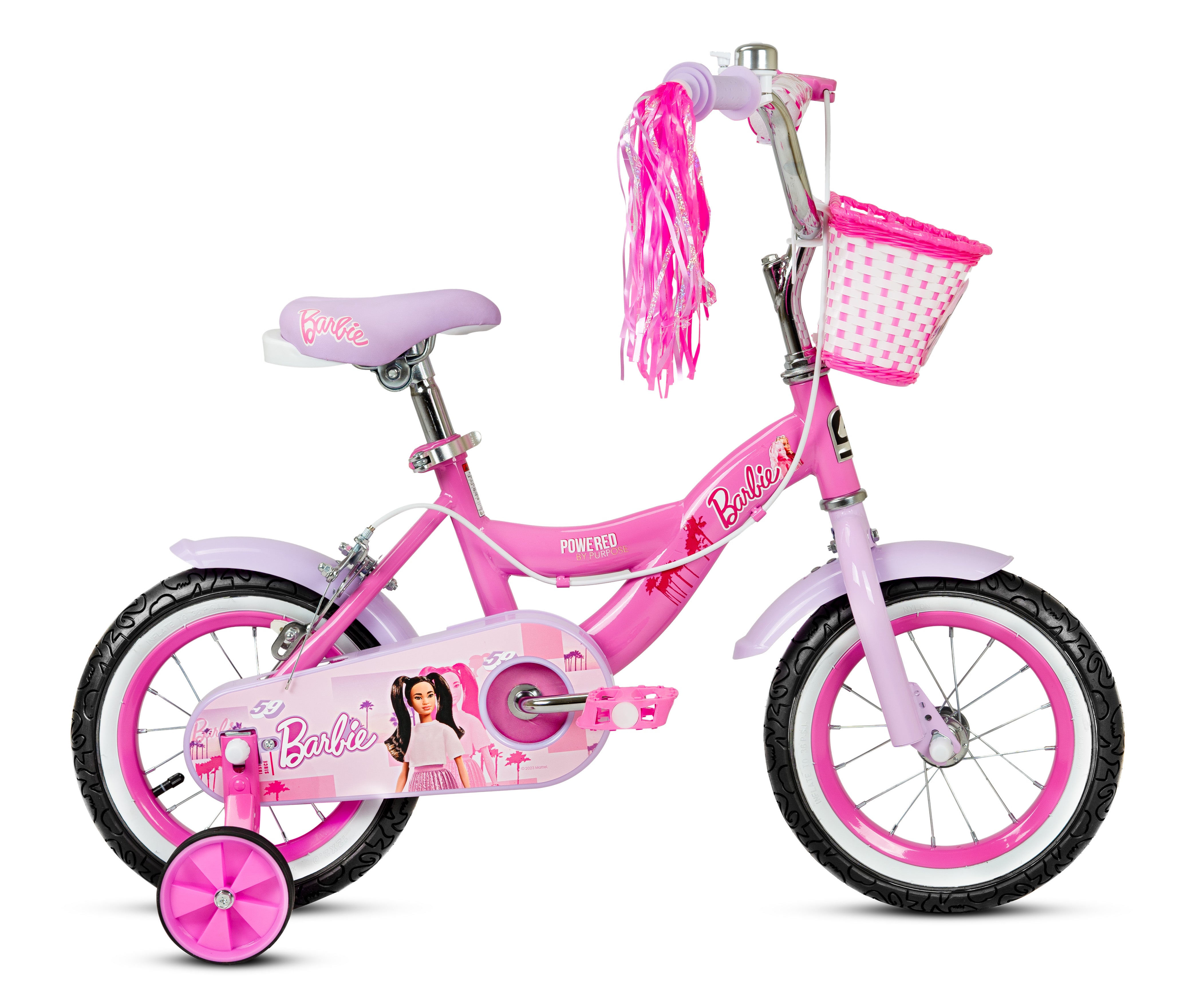 Spartan 12" Barbie Powered Bicycle