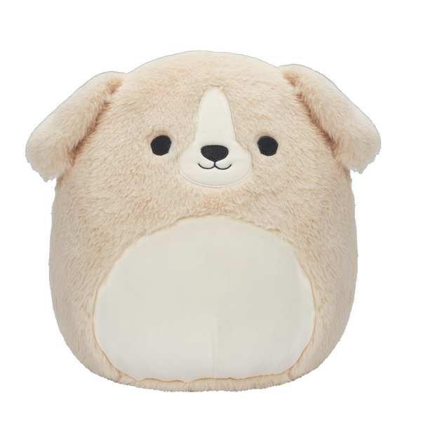 Squishmallows 12" Plush - Fuzzamallows  Stevon-Tan Dog