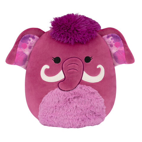 Squishmallows 12" Plush -  Magdalena - Magenta Woolly Mammoth