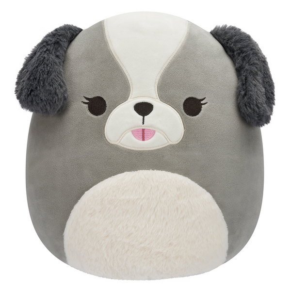 Squishmallows 12" Plush - Malu - Grey Shih-Tzu