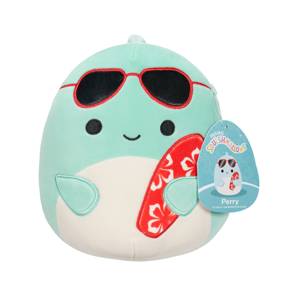 Squishmallows 7.5" Plush - Perry - Teal Dolphin