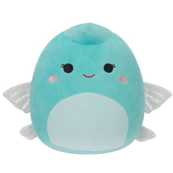 Squishmallows 7.5" Plush -  Bette The Light Teal Flying Fish