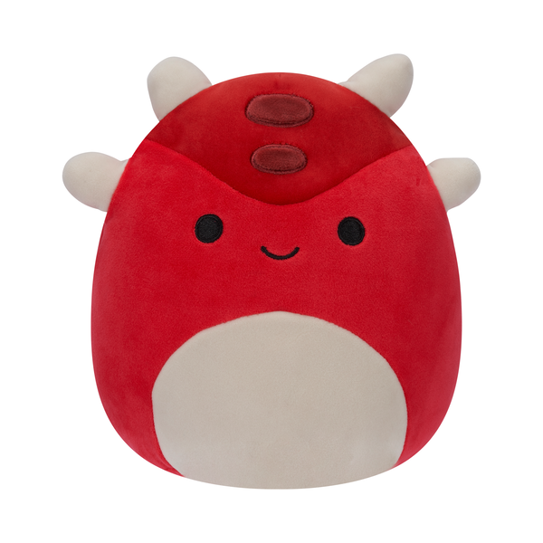 Squishmallows 7.5" Plush - Sergio The Red Armored Dino
