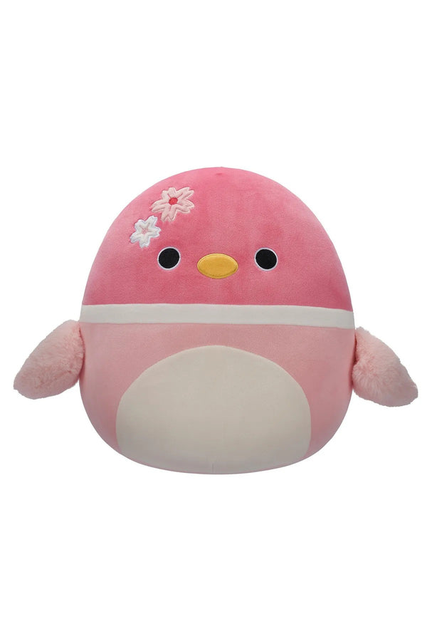 Squishmallows 12" Plush - Sonja - Pink Mallard Duck W/Sakura Flowers