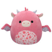 Squishmallows 12" Plush - Aegi - Pink Dragon W/Sakura Flower Belly
