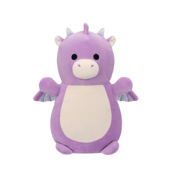 Squishmallows 10" Plush -  Dina - Purple Dragon - Hugmee