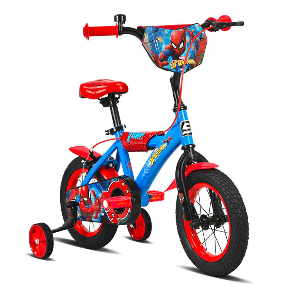 Spartan 12" Amazing Spiderman Bicycle