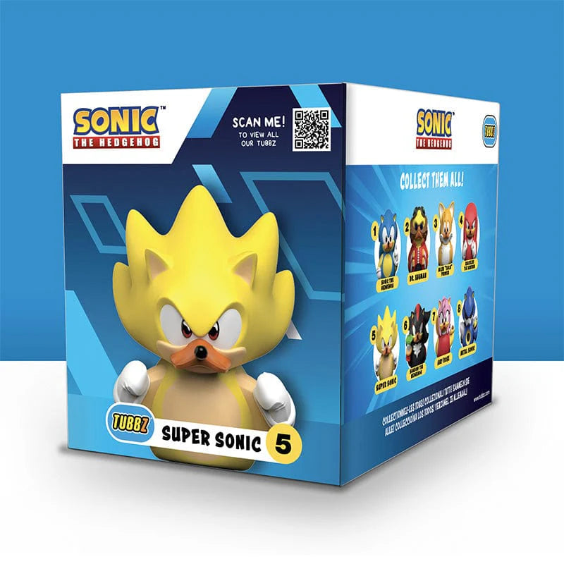 Tubbz Sonic Boxed Super Sonic