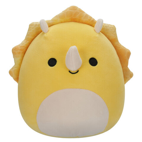 Squishmallows 7.5 " Plush - Lancaster - Yellow Triceratops