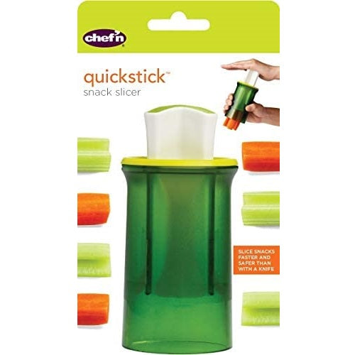 Chef'n Quick Stick Snack Slicer- Green