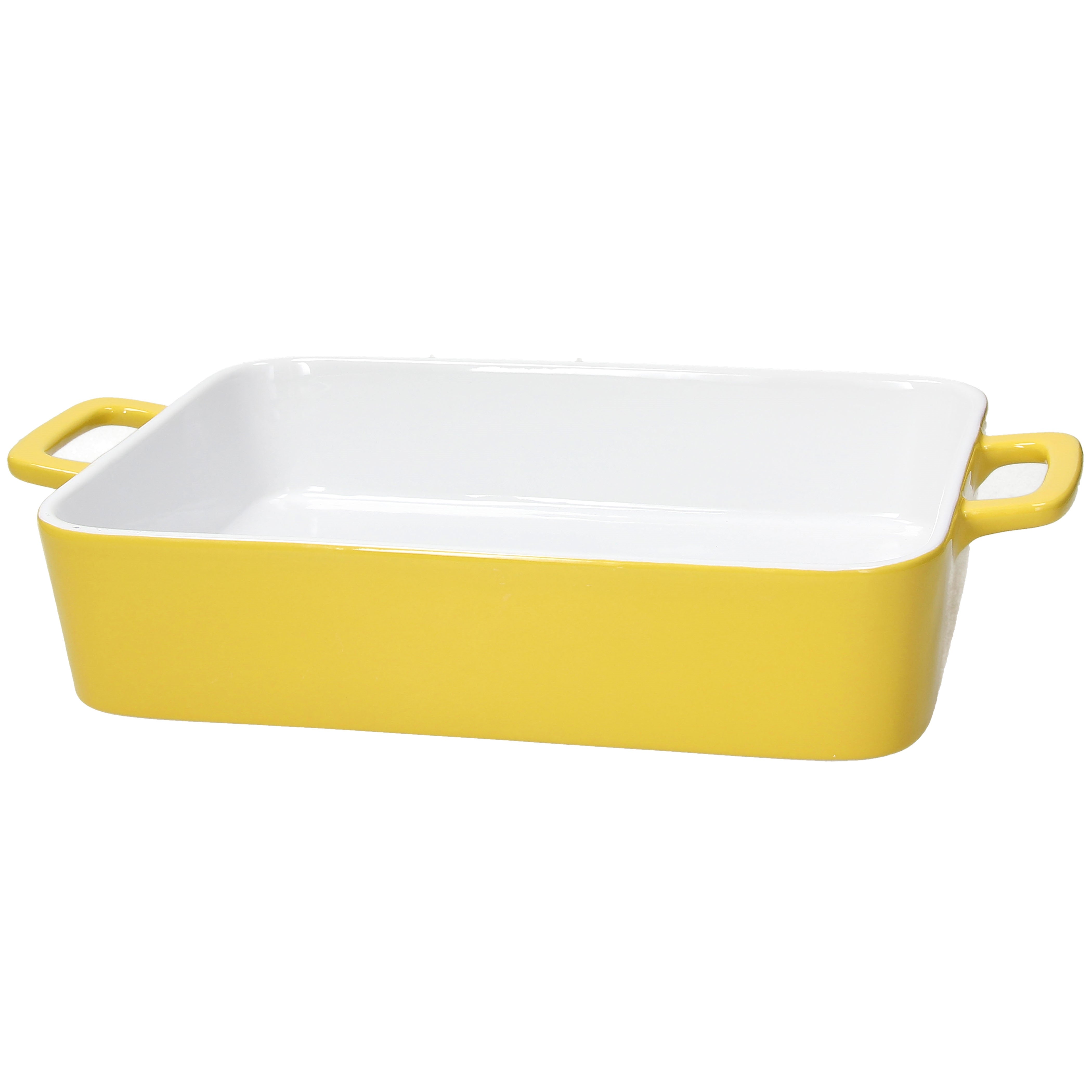 Yellow Baking Dish - Happiness